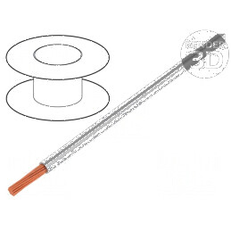 Cablu H05V-K 0,35mm² PVC gri 300V 500V, 200m - LgY litat cupru | Electronic-mag.ro | Componente Electronice