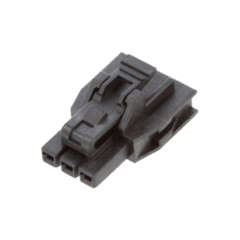 Conector cablu-placă Nano-Fit PIN 3 pentru temperaturi între -40 și 105°C UL94V-0, mufă de conectare | Electronic-mag.ro | Componente Electronice
