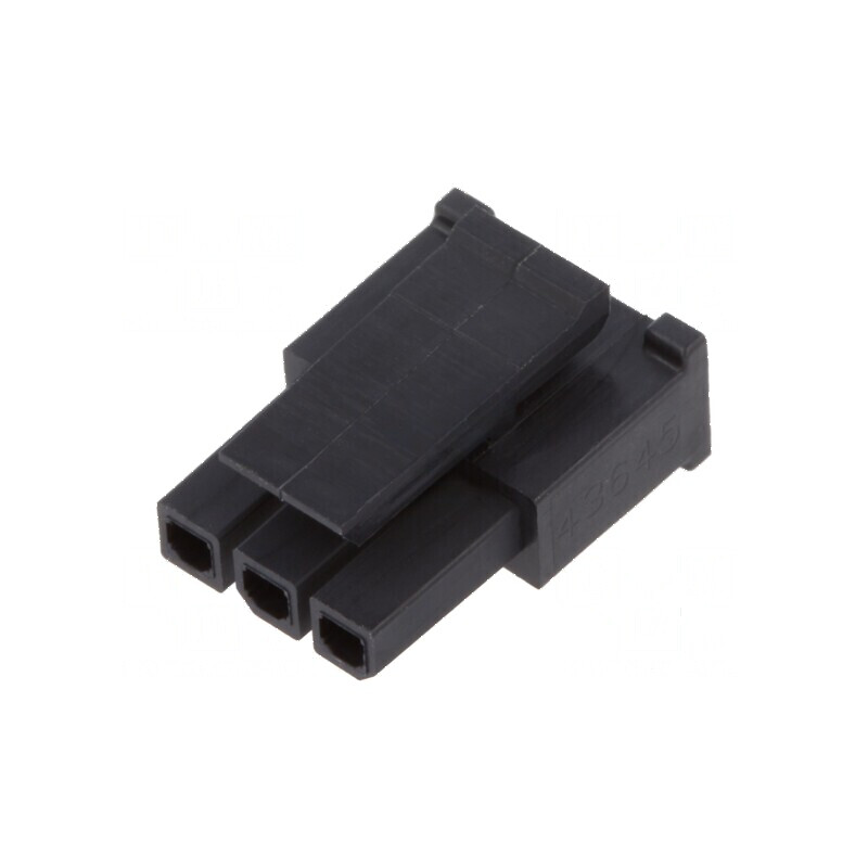 Conector cablu-placă mufă mamă Micro-Fit 3.0 3mm PIN 3 - pentru conectivitate fiabilă | Electronic-mag.ro | Componente Electronice