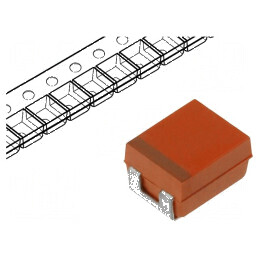 Condensator OxiCap SMD 47uF 6,3VDC cu niobiu B 1210 ±20% | Electronic-mag.ro | Componente Electronice