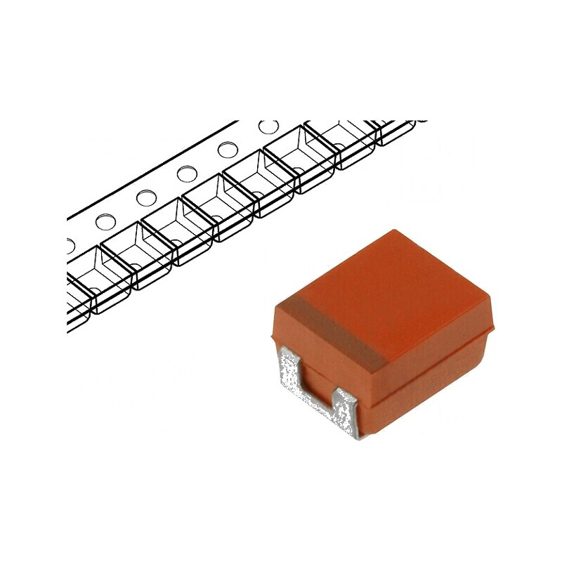 Condensator OxiCap SMD 47uF 6,3VDC cu niobiu B 1210 ±20% | Electronic-mag.ro | Componente Electronice