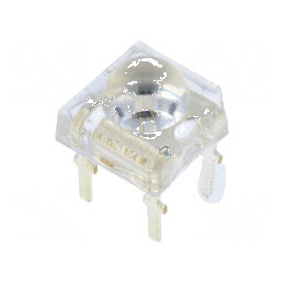LED Super Flux oval 7,62mm verde 10000-12000mcd 80° pentru iluminat eficient | Electronic-mag.ro | Componente Electronice