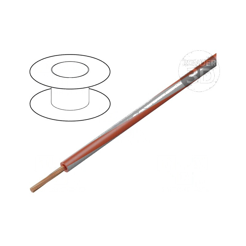 Cablu electric H05V-K LgY cu litat cupru 0,35mm² PVC roșu-alb 300V 500V | Electronic-mag.ro | Componente Electronice Cablu electric H05V-K LgY cu litat cupru 0,35mm² PVC roșu-alb 300V 500V | Electronic-mag.ro | Componente Electronice