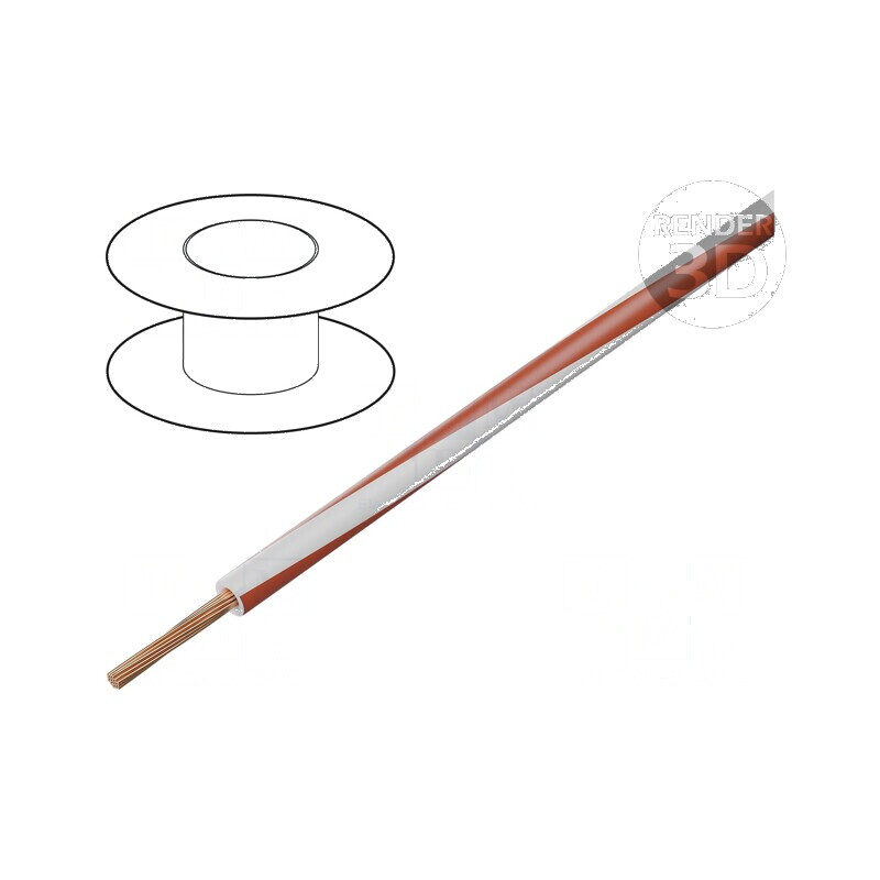 Cablu H05V-K, LgY, cupru litat 0,35mm² PVC alb-roșu 300V 500V | Electronic-mag.ro | Componente Electronice Cablu H05V-K, LgY, cupru litat 0,35mm² PVC alb-roșu 300V 500V | Electronic-mag.ro | Componente Electronice