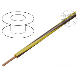 Cablu H05V-K LgY 0,35mm2 PVC galben-maro 300V/500V | Electronic-mag.ro | Componente Electronice