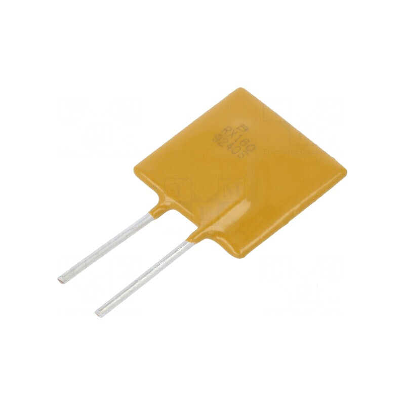 Siguranţă polimerică PTC 1,6A Imax 40A PCB THT MF-RX/72 pentru protecţie electrică | Electronic-mag.ro | Componente Electronice