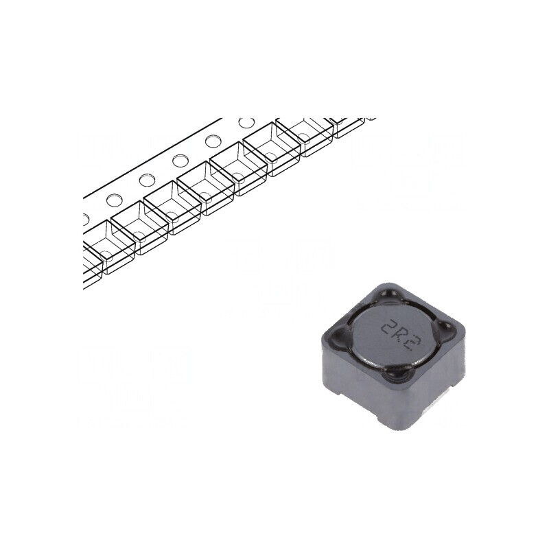 Inductor SMD 2,2uH 8,5A 10mΩ ±20% 12x12x8mm -40÷125°C | Electronic-mag.ro | Componente Electronice