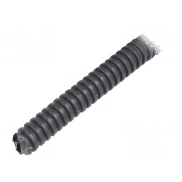 Tub de protecție PVC gri închis 16mm L: 25m 750N | Electronic-mag.ro | Componente Electronice