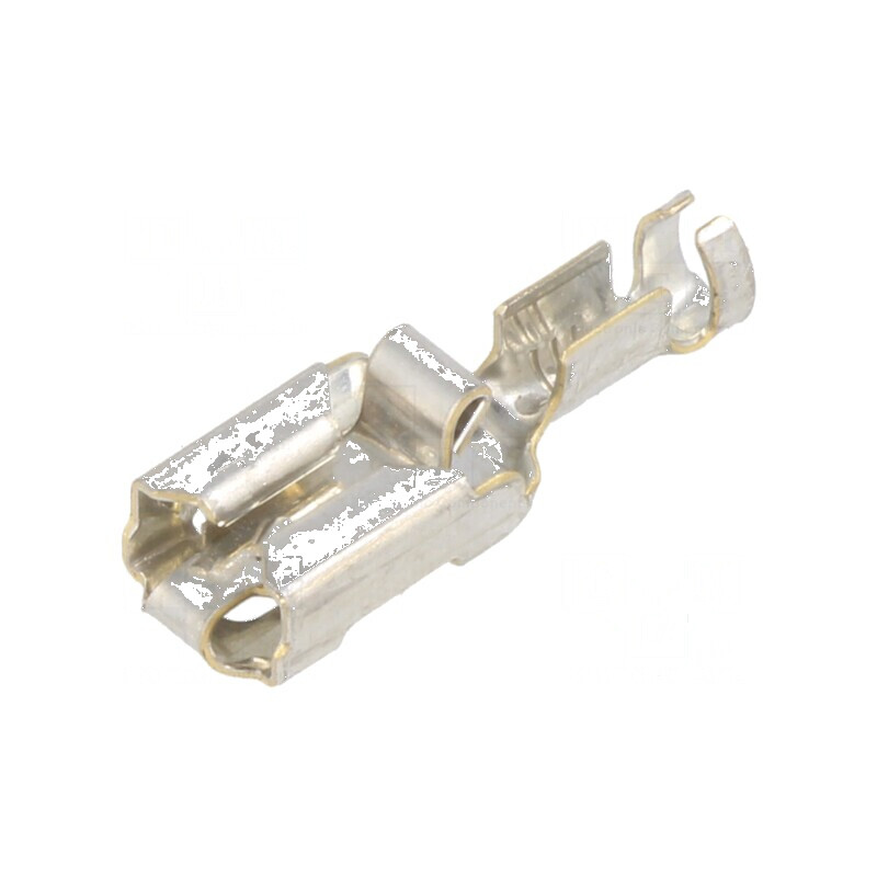 Terminal plat 6,3mm mamă 1÷2,5mm2 pentru cablu crimpat | Electronic-mag.ro | Componente Electronice