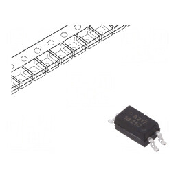 Optocuplor SMD cu 1 Canal, Ieșire Tranzistori, Izolație 3,75kV, Tensiune Colector-Emiter 80V, SO4 | Electronic-mag.ro | Componente Electronice