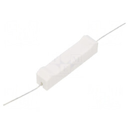 Rezistor bobinat cu ciment THT 100mΩ 10W ±5% dimensiuni 10x9x49mm | Electronic-mag.ro | Componente Electronice