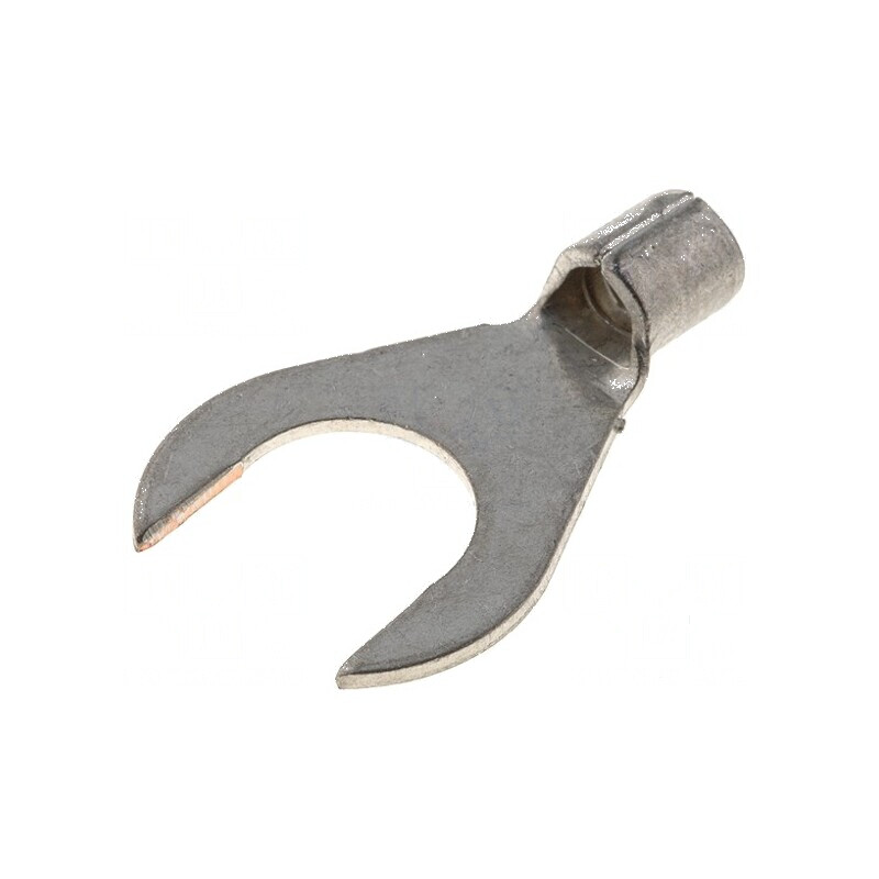 Vârf furcă M10 pentru cablu neizolat crimpat 4÷6mm2 cositorit | Electronic-mag.ro | Componente Electronice Vârf furcă M10 pentru cablu neizolat crimpat 4÷6mm2 cositorit | Electronic-mag.ro | Componente Electronice