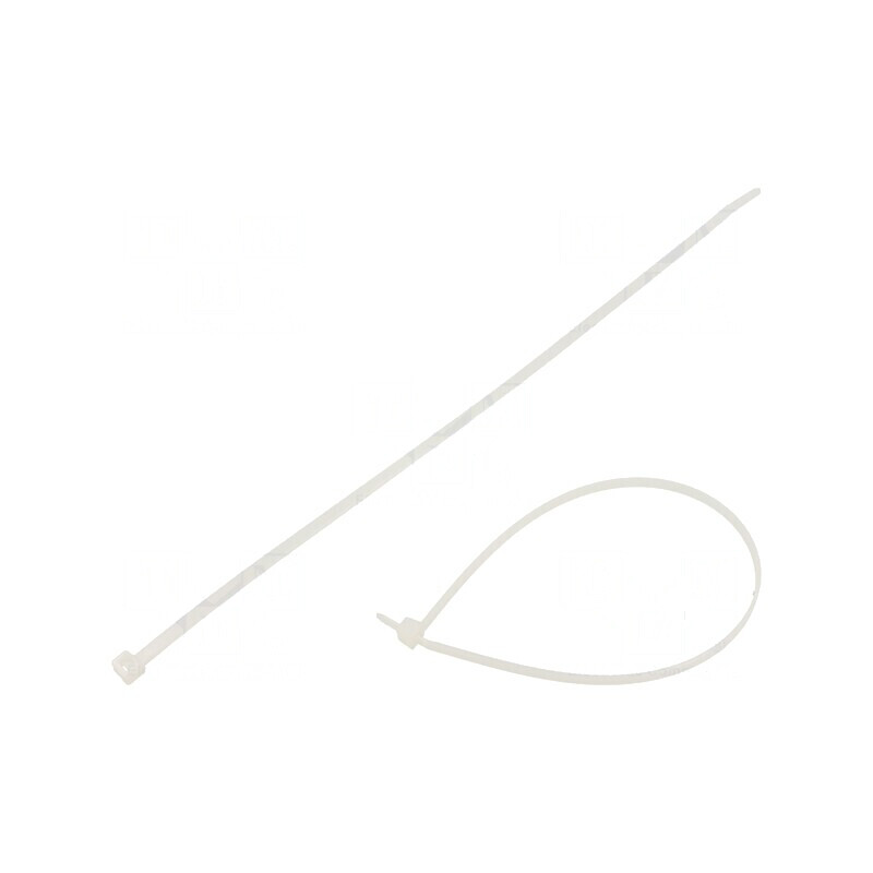 Colier de strângere poliamidă naturală 300mm, lățime 4,6mm, rezistență 225N | Electronic-mag.ro | Componente Electronice Colier de strângere poliamidă naturală 300mm, lățime 4,6mm, rezistență 225N | Electronic-mag.ro | Componente Electronice