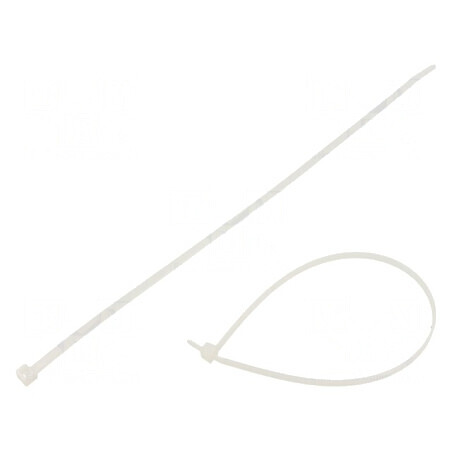 Colier de strângere poliamidă naturală 300mm, lățime 4,6mm, rezistență 225N | Electronic-mag.ro | Componente Electronice
