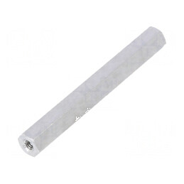 Piuliță distanțieră filetată hexagonală M3, 50mm, filet interior | Electronic-mag.ro | Componente Electronice