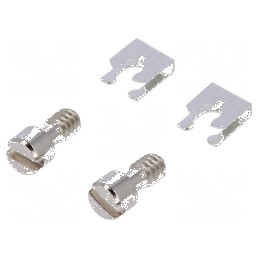 Set șuruburi D-Sub UNC 4-40, lungime 8,6 mm,  pentru conexiuni electronice | Electronic-mag.ro | Componente Electronice