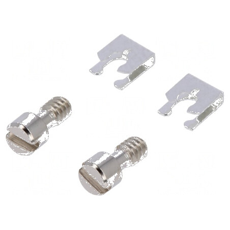 Set șuruburi D-Sub UNC 4-40, lungime 8,6 mm,  pentru conexiuni electronice | Electronic-mag.ro | Componente Electronice