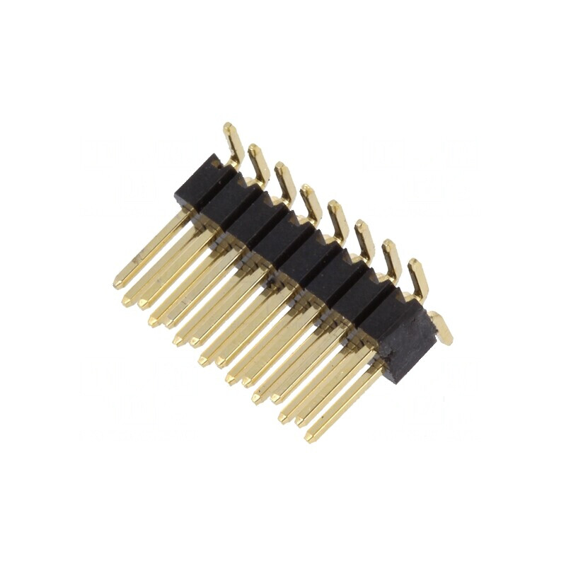 Conector şiruri pini tată 16 pini verticale 1,27mm | Electronic-mag.ro | Componente Electronice