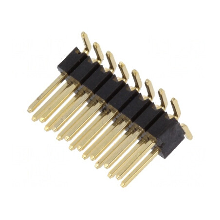 Conector şiruri pini tată 16 pini verticale 1,27mm | Electronic-mag.ro | Componente Electronice