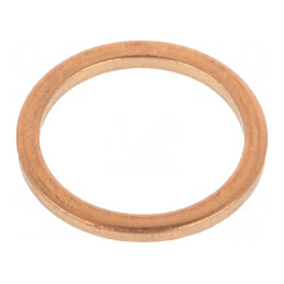 Garnitură cupru DIN 7603, 1,5mm, Øint 14mm, Øext 18mm | Electronic-mag.ro | Componente Electronice