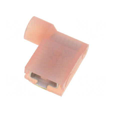 Terminal plat 6,35mm mamă 0,35÷0,8mm2 crimpat izolat 0,8mm | Electronic-mag.ro | Componente Electronice