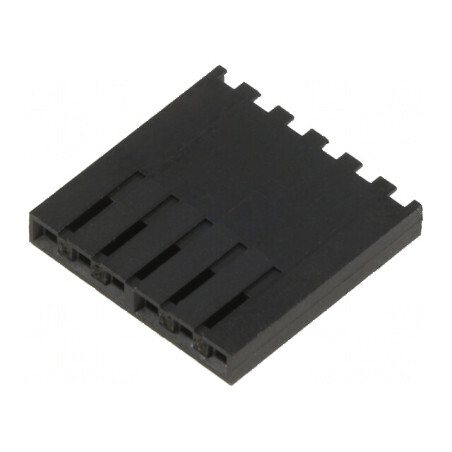 Conector cablu-cablu/PCB mufă mamă SL 2,54mm 6 pini pe cablu | Electronic-mag.ro | Componente Electronice