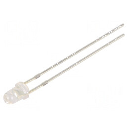 LED UV 30° 10mA 225mW 380-390nm 10-15VDC THT - Lampa cu LED-uri UV pentru aplicații diverse | Electronic-mag.ro | Componente Electronice