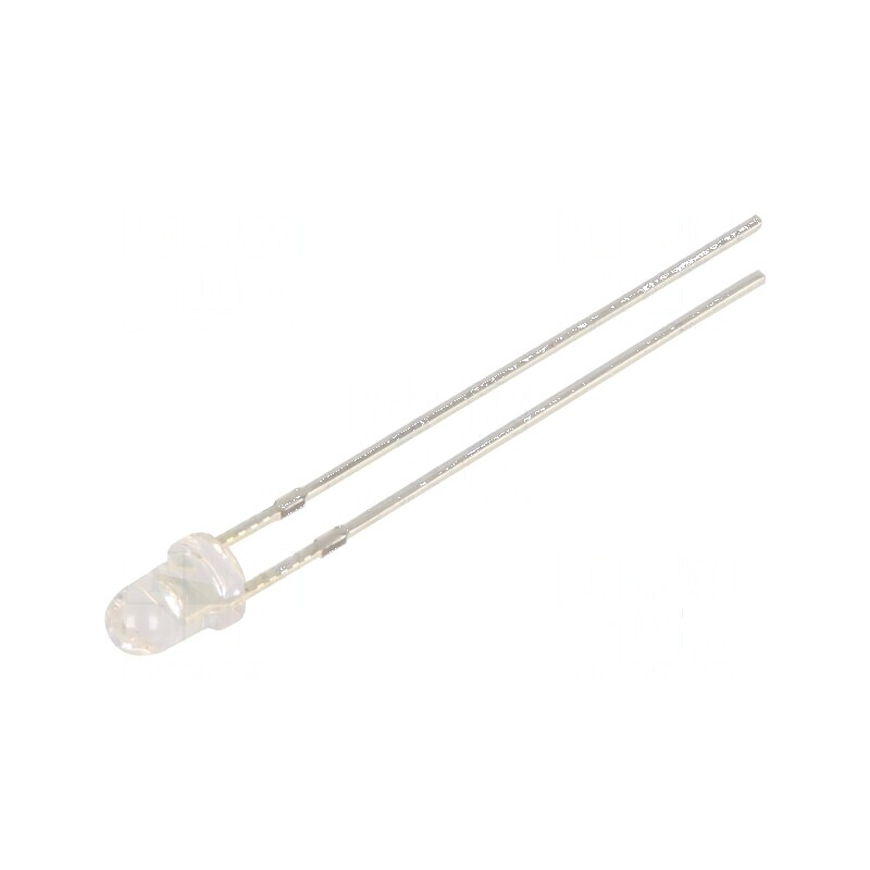 LED UV 30° 10mA 225mW 380-390nm 10-15VDC THT - Lampa cu LED-uri UV pentru aplicații diverse | Electronic-mag.ro | Componente Electronice