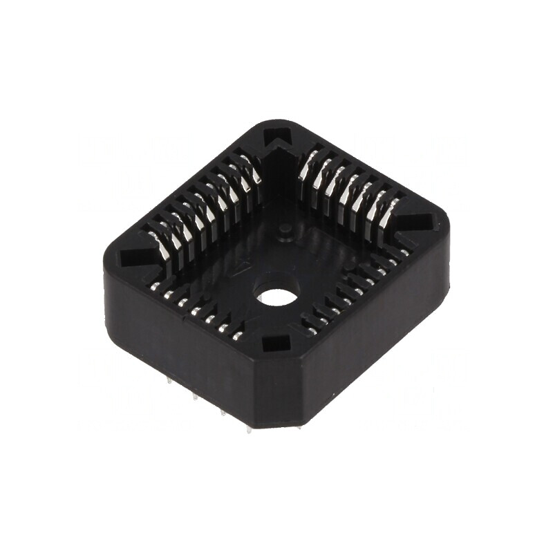 Soclu PLCC32 THT bronz-fosfor cositorit pentru circuite integrate | Electronic-mag.ro | Componente Electronice