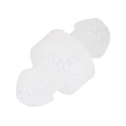 Distanţier PCB poliamidă 2mm clichet pentru montaj electronic | Electronic-mag.ro | Componente Electronice