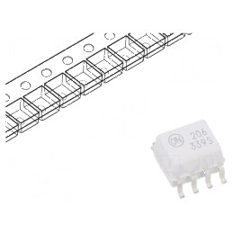 Optocuplor SMD 1 Canal, 2,5kV Izolație, 30V Uce, Tranzistori | Electronic-mag.ro | Componente Electronice