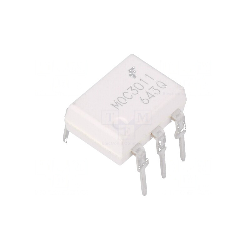 Optotriac 4,17kV MOC301XM DIP6 pentru control triac 400V | Electronic-mag.ro | Componente Electronice Optotriac 4,17kV MOC301XM DIP6 pentru control triac 400V | Electronic-mag.ro | Componente Electronice