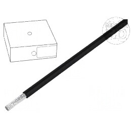 Cablu ÖLFLEX® WIRE MS 2.1, 0,75mm², PVC negru, 100m, pentru instalații electrice | Electronic-mag.ro | Componente Electronice