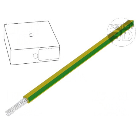 Cablu ÖLFLEX® WIRE MS 2.1 litat Cu 0,75mm2 PVC verde-galben pentru instalații electrice | Electronic-mag.ro | Componente Electronice