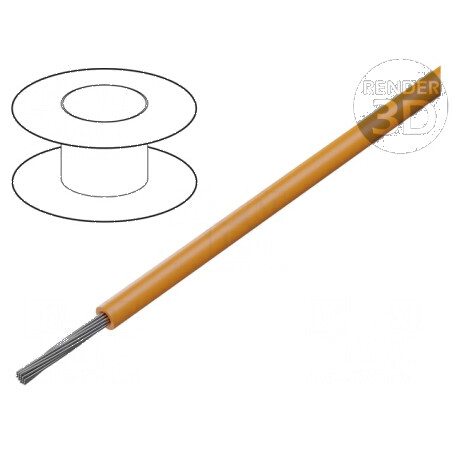 Cablu ÖLFLEX® WIRE MS 2.1 litat Cu 0,75mm2 PVC portocalie - 100m | Electronic-mag.ro | Componente Electronice