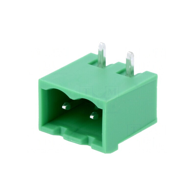 Regletă de conexiuni deconectabilă 5,08mm cu 2 socluri tată pentru cabluri electrice | Electronic-mag.ro | Componente Electronice