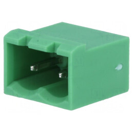 Regletă de conexiuni deconectabilă 5,08mm, 2 piste, tip tată - accesoriu electric | Electronic-mag.ro | Componente Electronice