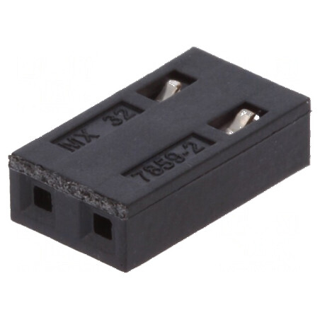 Conector cablu-placă mufă mamă C-Grid 2,54mm 2 PIN | Electronic-mag.ro | Componente Electronice