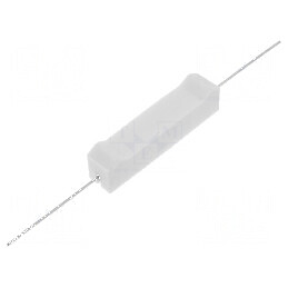 Rezistor bobinat cu ciment THT 47Ω 10W ±5% 10x9x49mm pentru circuite electrice | Electronic-mag.ro | Componente Electronice
