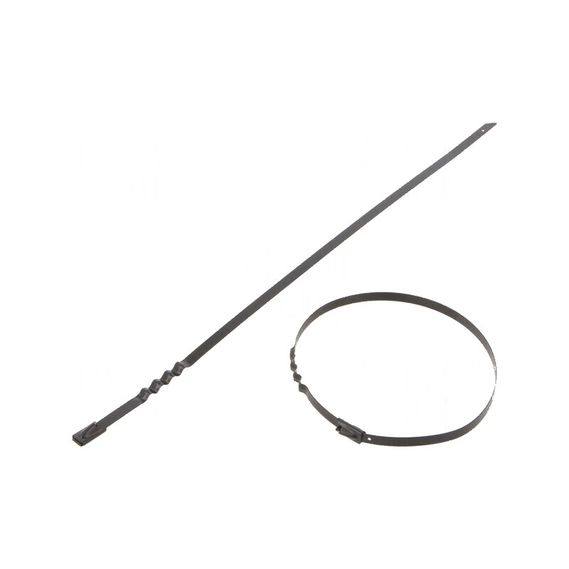 Colier de strângere oțel inoxidabil AISI 304, dimensiuni L: 260mm, W: 4,6mm | Electronic-mag.ro | Componente Electronice Colier de strângere oțel inoxidabil AISI 304, dimensiuni L: 260mm, W: 4,6mm | Electronic-mag.ro | Componente Electronice