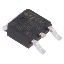 Triac 600V 4A DPAK - Comutator de putere Igt: 5mA | Electronic-mag.ro | Componente Electronice