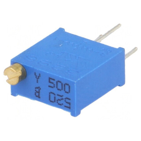 Potenţiometru multitură 50Ω 500mW THT ±10% pentru montaj | Electronic-mag.ro | Componente Electronice