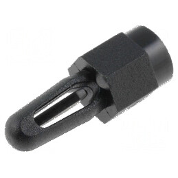 Ştift de montare poliamidă 7mm cu orificiu filetat clichet | Electronic-mag.ro | Componente Electronice