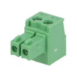 Regletă de conexiuni deconectabilă 3,5mm cu 2 piste drept mufe | Electronic-mag.ro | Componente Electronice