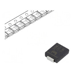 Diodă TVS 3kW 111-123V 18,5A Unidirecțională ±5% SMC pentru Protecția Circuitelor | Electronic-mag.ro | Componente Electronice