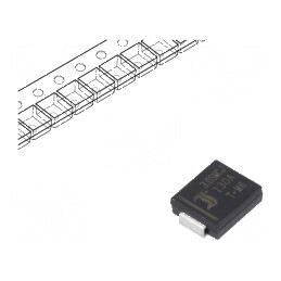 Diodă TVS 3kW 144-160V 14,3A unidirecțională SMC ±5% pentru protecție circuit. | Electronic-mag.ro | Componente Electronice