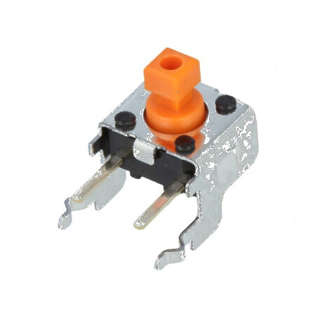 Microîntrerupător TACT SPST-NO 0,05A/24VDC THT - Pozitia 2 Fără | Electronic-mag.ro | Componente Electronice