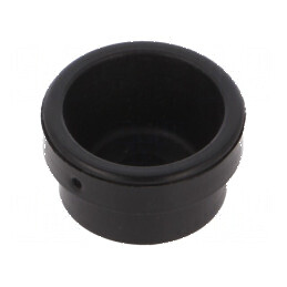 Obturator elastomer 16mm Seal Plug DS negru -20÷80°C IP54 | Electronic-mag.ro | Componente Electronice