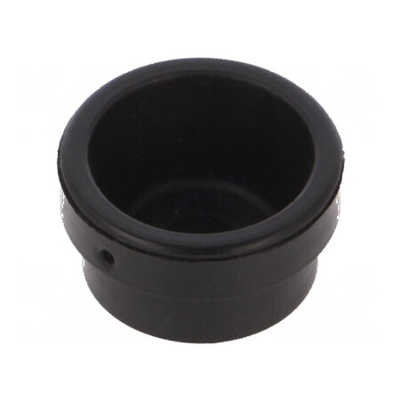 Obturator elastomer 16mm Seal Plug DS negru -20÷80°C IP54 | Electronic-mag.ro | Componente Electronice