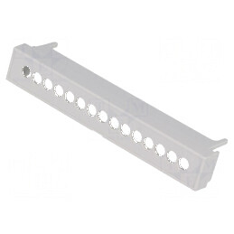 Capac borne gri pentru orificiu 15, diametru 5,08mm | Electronic-mag.ro | Componente Electronice